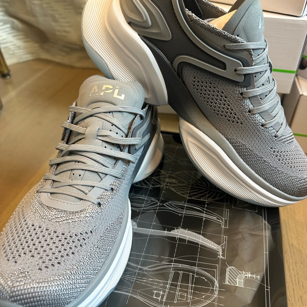 APL HypSpeed Gray Sneakers Brand New